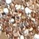 Close-up of crushed brown and white organic soil mix with small white perlite pieces